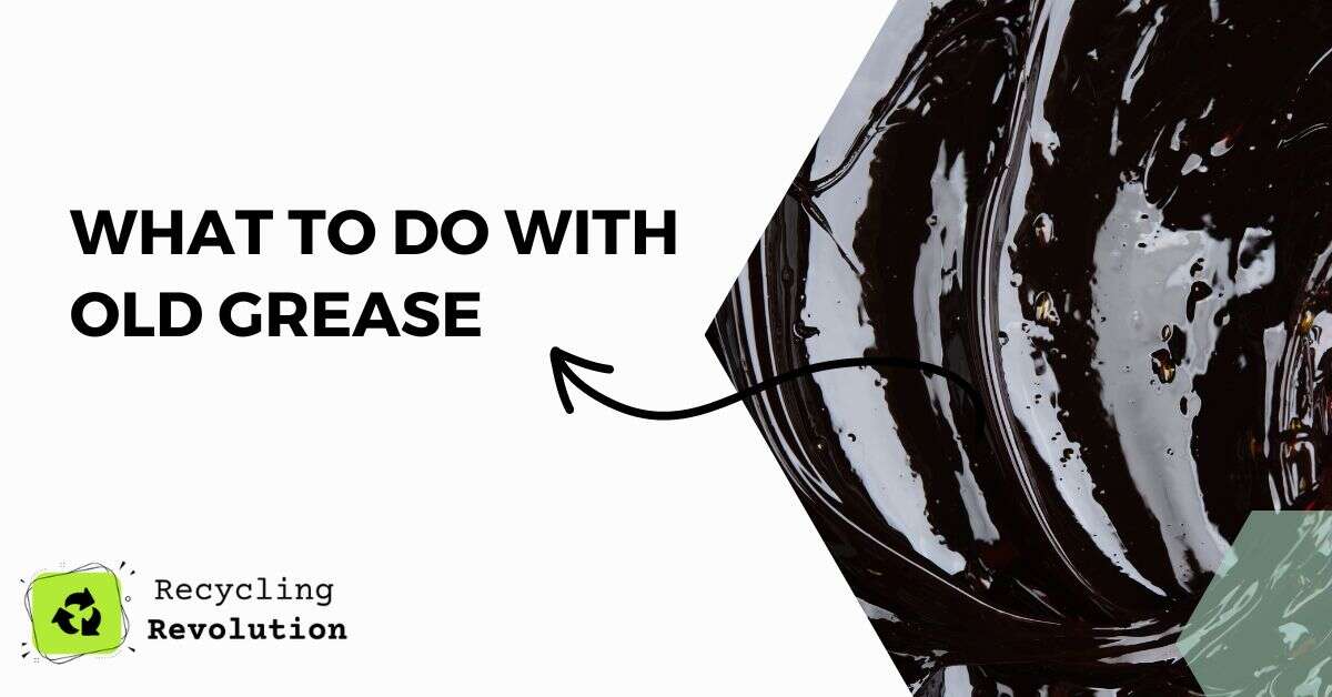 What To Do with Old Grease
