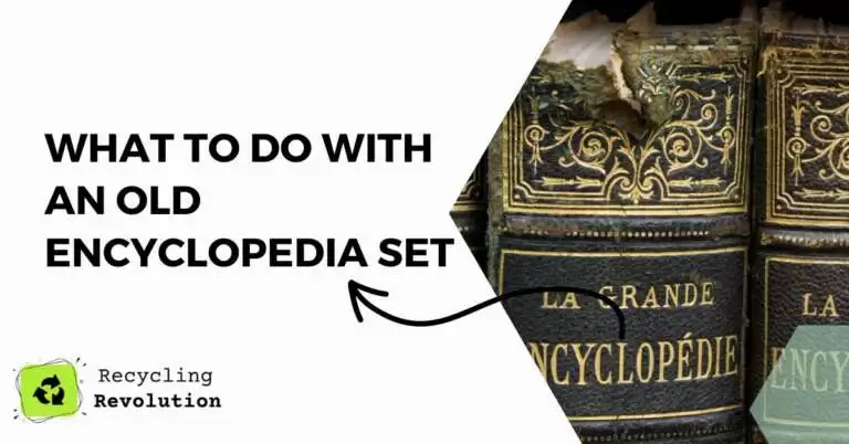 What To Do with an Old Encyclopedia Set