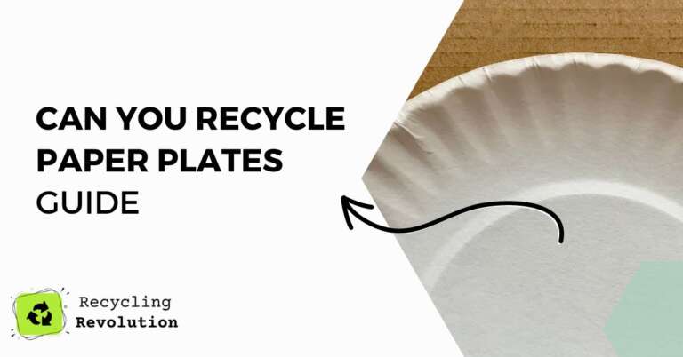 Can you recycle paper plates guide