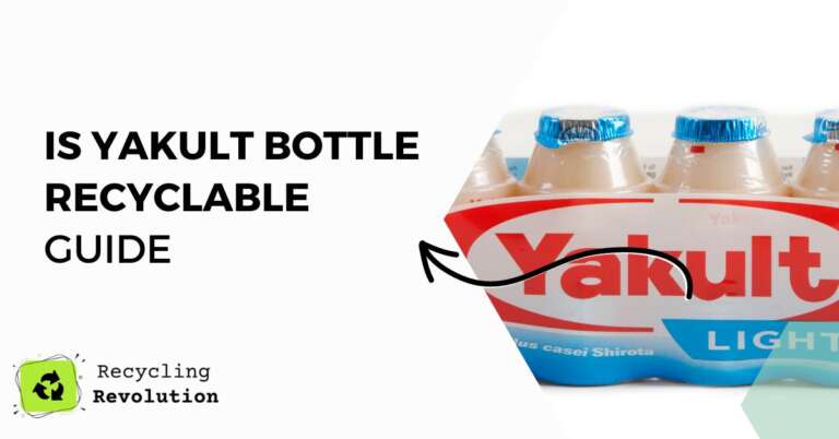 Is Yakult bottle recyclable guide
