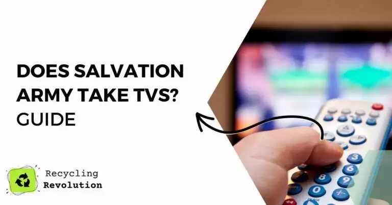 Does Salvation Army take TVs