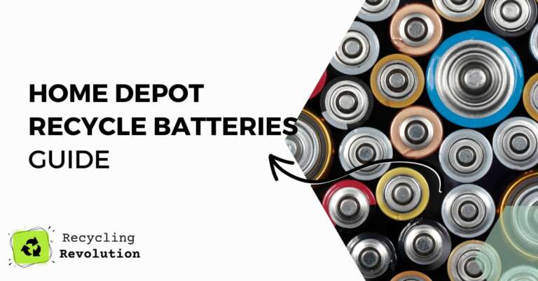 Home Depot Recycle Batteries guide