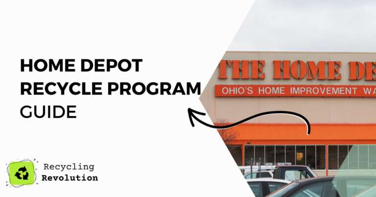 How to use Home Depot Recycle Program
