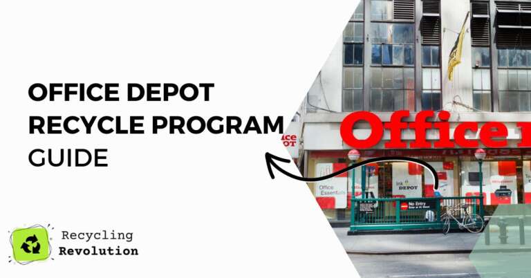 How to use Office Depot Recycle Program