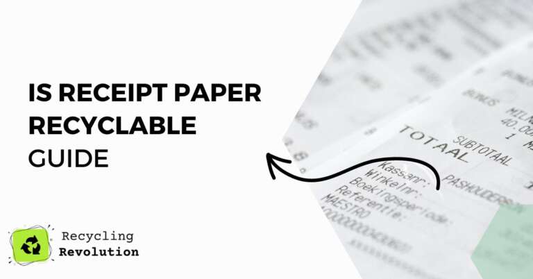 Is Receipt Paper Recyclable guide