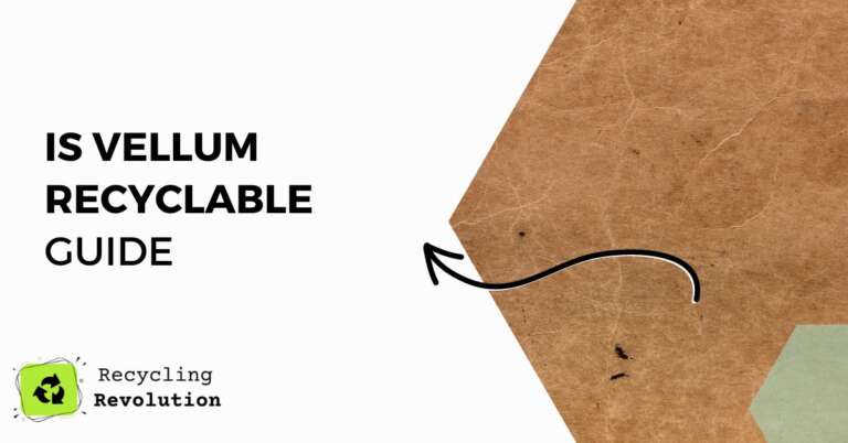 Is vellum recyclable guide