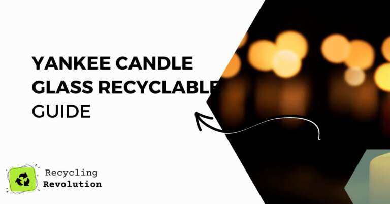 Is Yankee Candle Glass recyclable