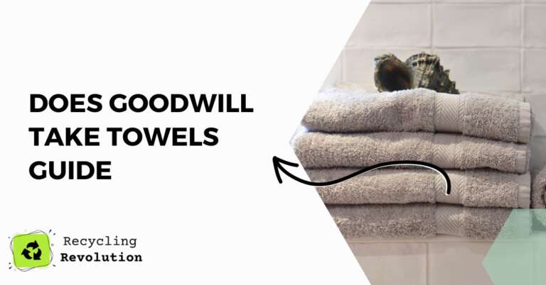 Does Goodwill Take Towels
