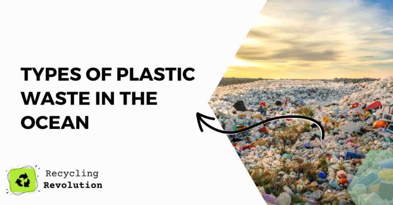 Types of Plastic Waste in the Ocean