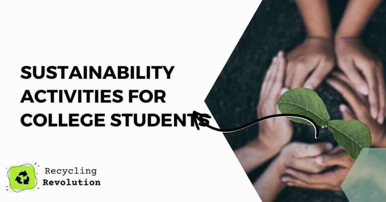 Sustainability Activities For College Students