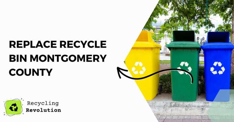 Replace Recycle Bin Montgomery County