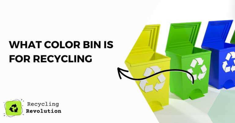 What Color Bin Is For Recycling