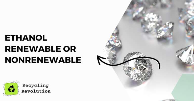are diamonds renewable or nonrenewable