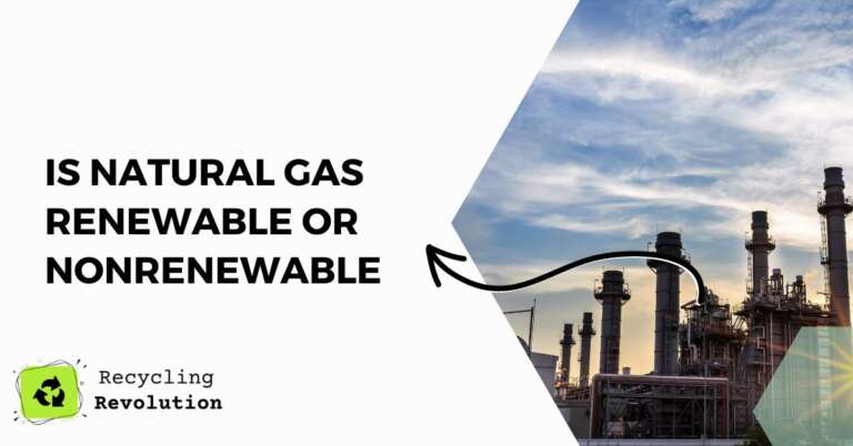 is natural gas renewable or nonrenewable