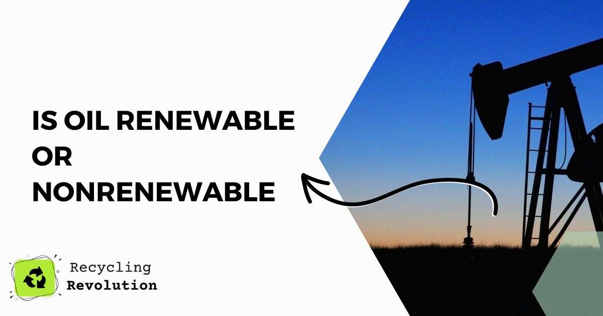 Is Oil Renewable or Nonrenewable