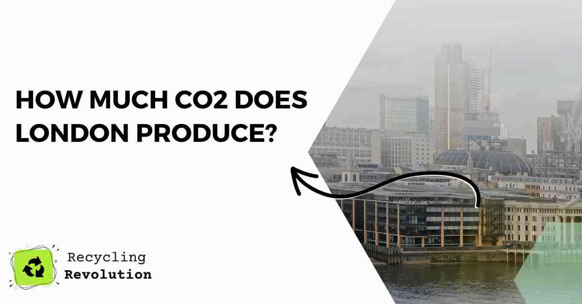 How much Co2 does London Produce