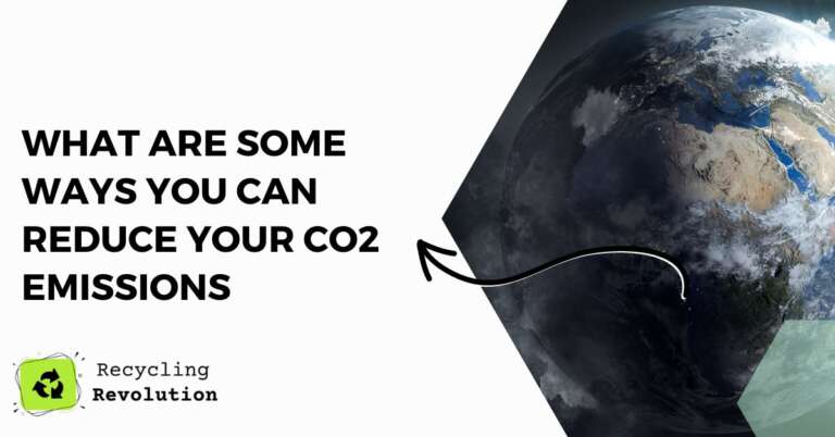 What Are Some Ways You Can Reduce Your Co2 Emissions